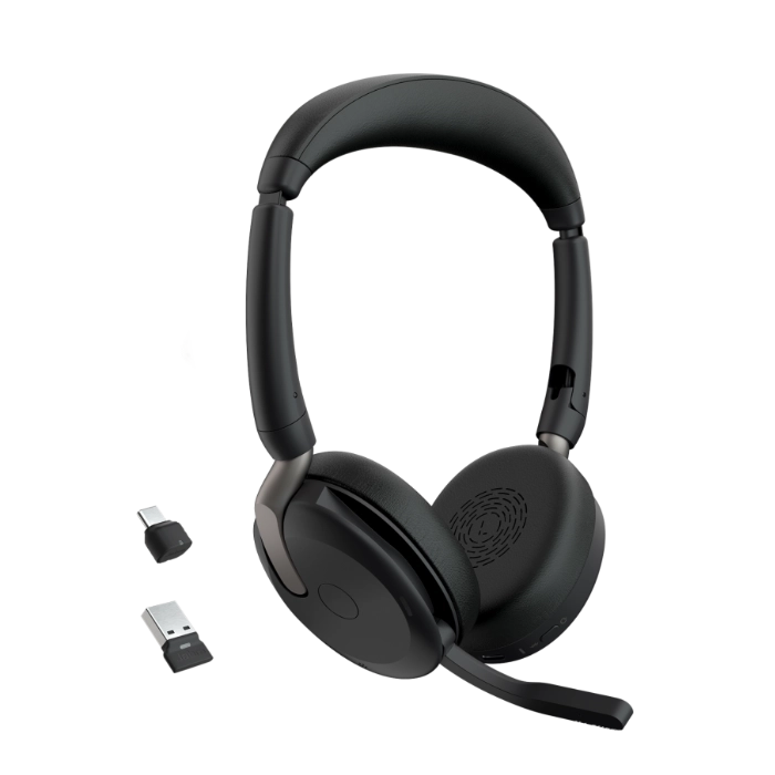 Jabra Evolve2 65 Flex, Link 380a, MS Stereo USB-A Headset - Image 5